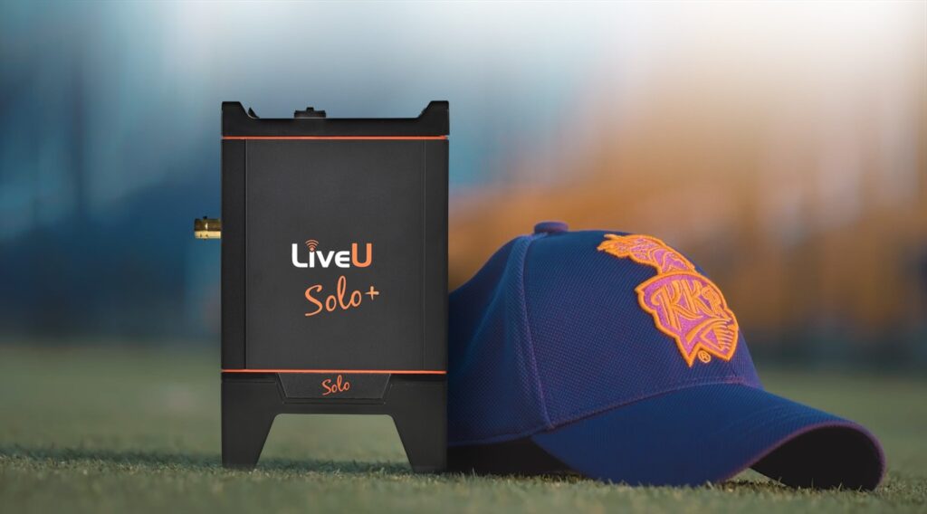 Kolkata Knight Riders Selects Liveu Solo For All Their Digital Content In Ipl Liveu