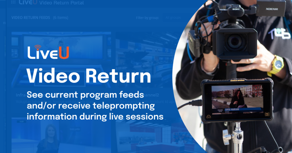 Video Return - LiveU