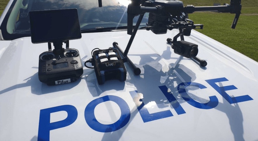 UK’s Derbyshire Constabulary increases public security with drone streams