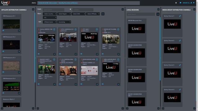 Quincy news stations rely on LiveU Matrix for real-time live content management over IP