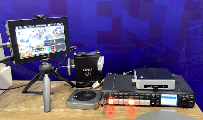 SETUP A LIVE STUDIO FROM ANYWHERE!