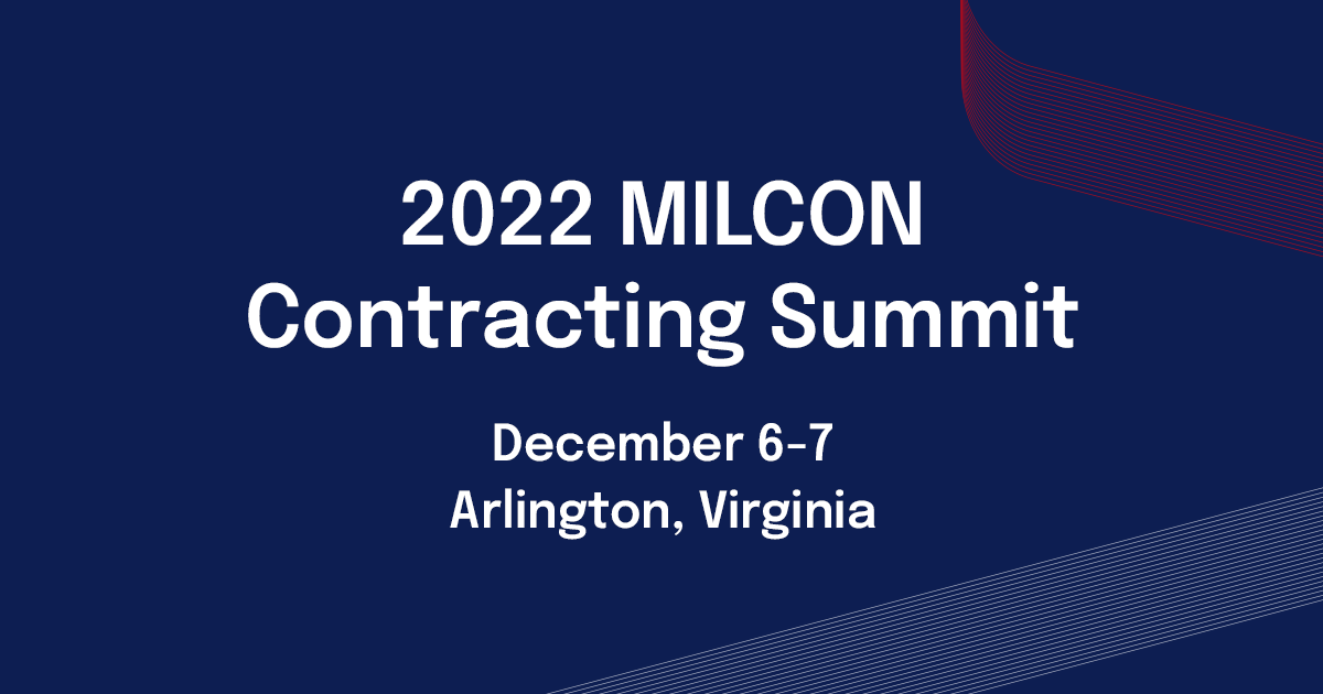 2022 MILCON Contracting Summit