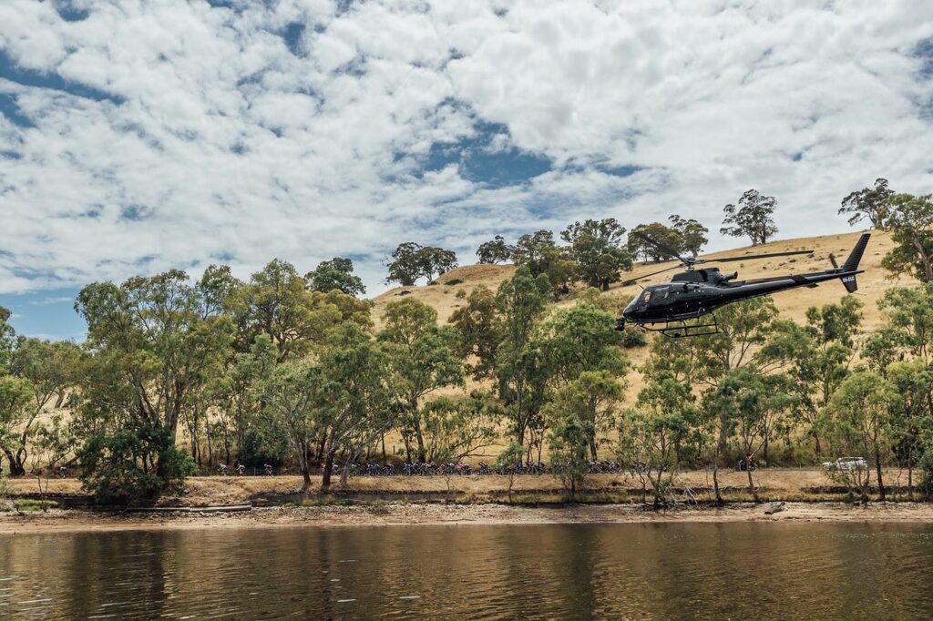 LiveU aerial coverage of Santos Tour Down Under