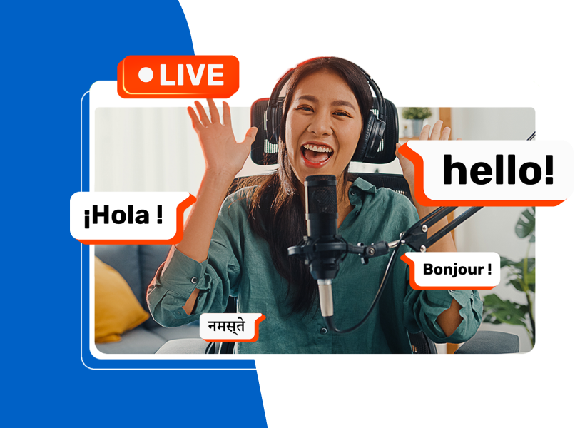 Deliver your content in multiple languages 