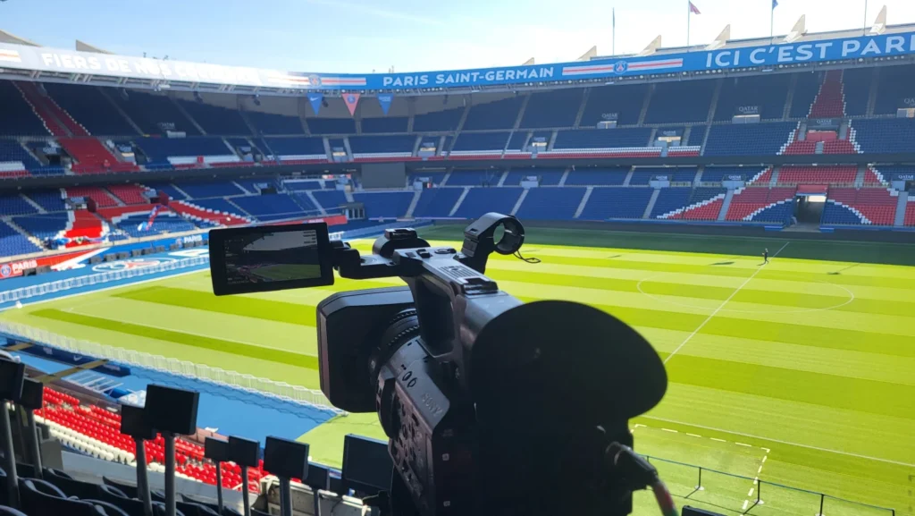 PSG Stadium during Live Video Summit in Paris hosted by LiveU