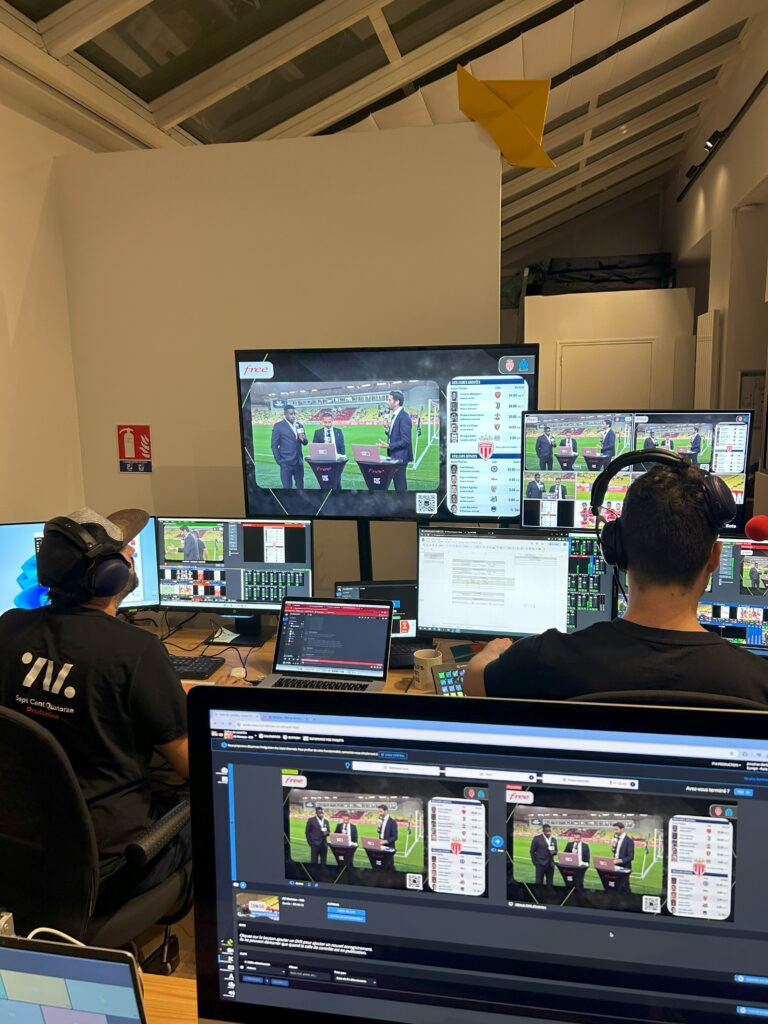 Fans experiencing Ligue 1 France in HD with LiveU