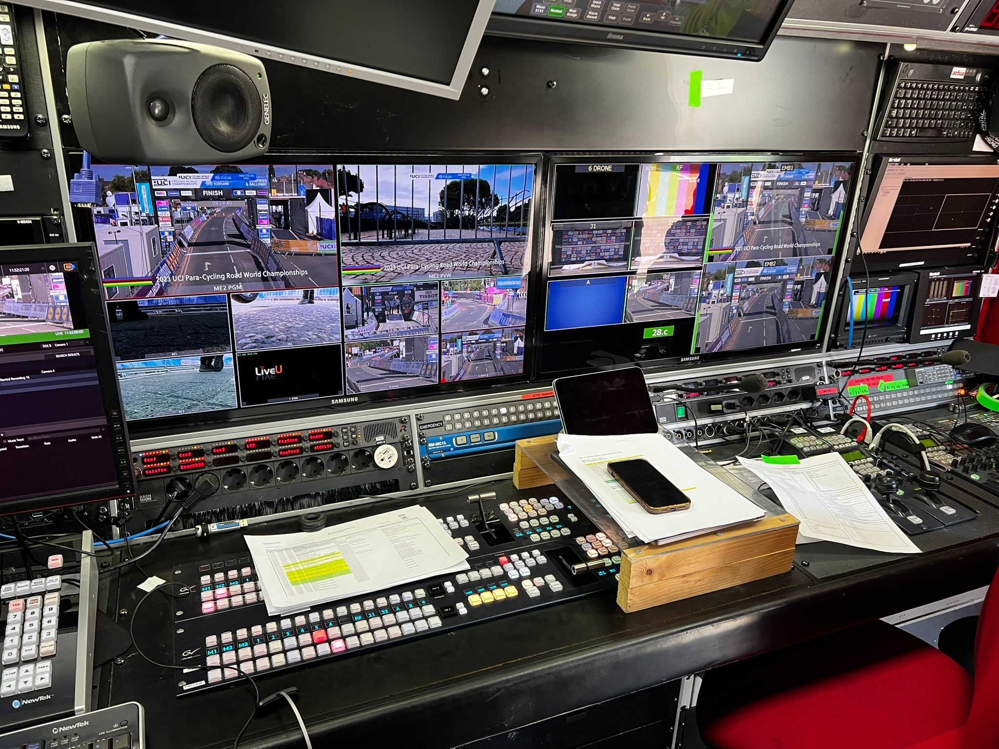 Eurovision Sport nutzt das LiveU EcoSystem zur Übertragung der ersten übergreifenden UCI Radsport-Weltmeisterschaften
