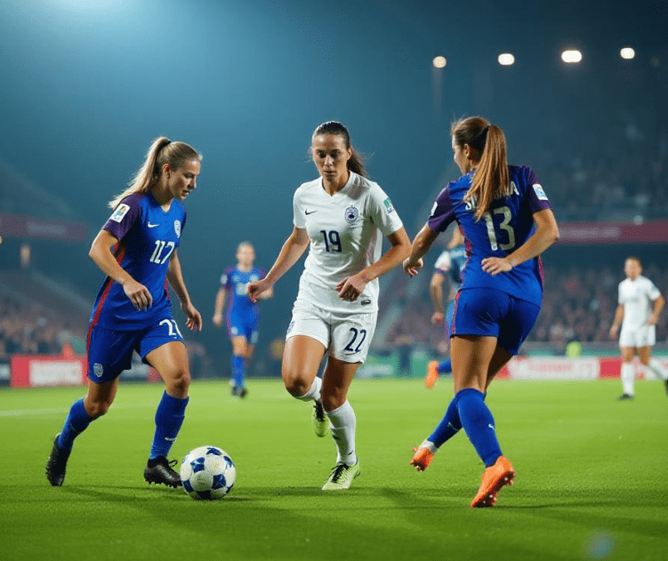 broadcast rentals for the UEFA womens soccer