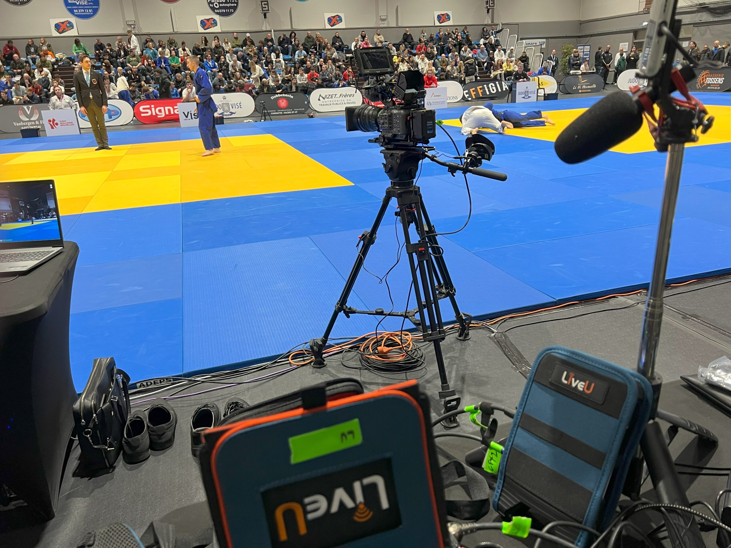 LiveU y Orange Belgium Presentaron Prueba de Concepto de Producción en la nube 5G, lo que Permitió Llevar la Competición Internacional Belga de Judo en Vivo a Audiencias de Toda Europa