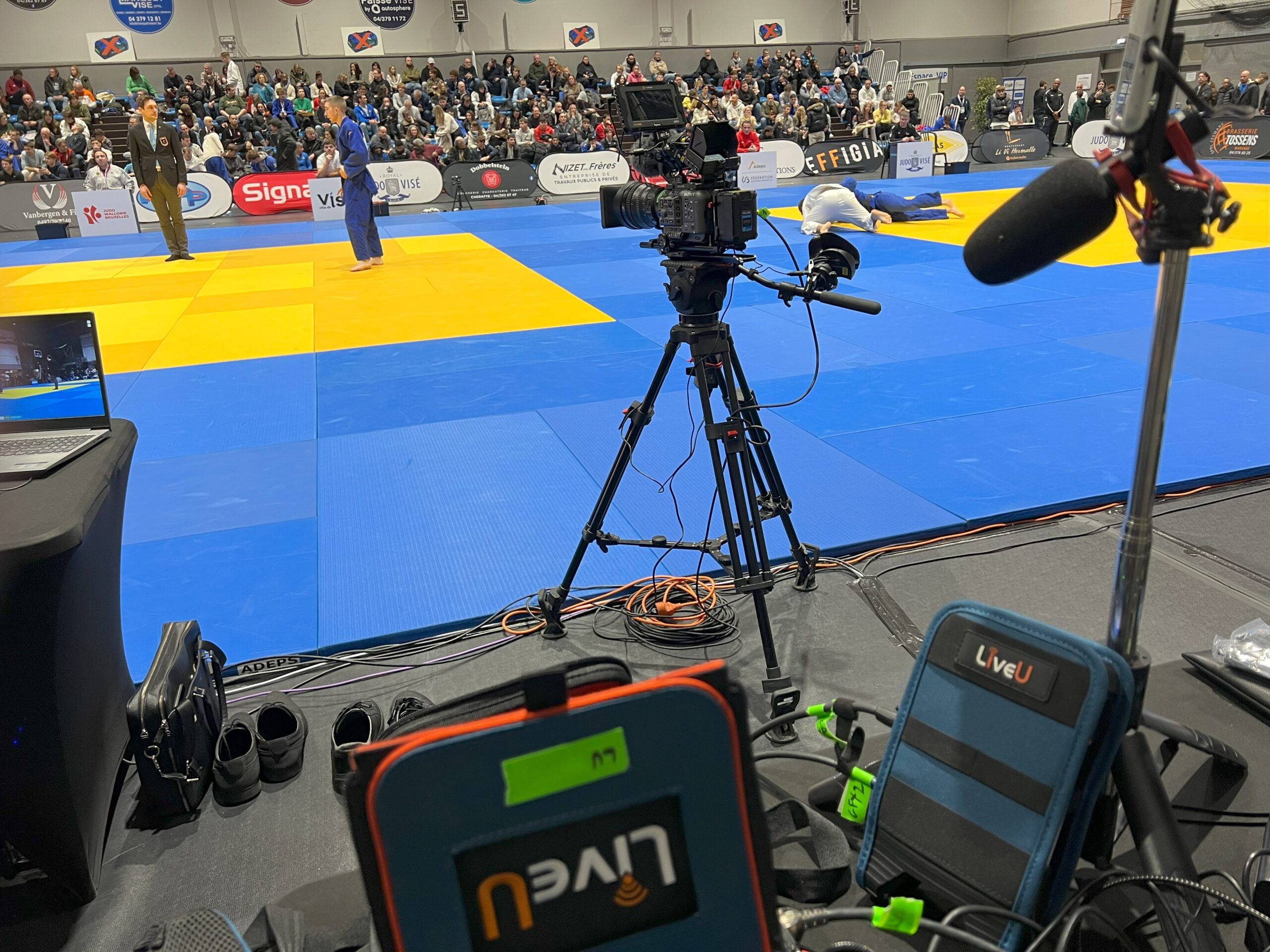 5G-Powered Sports Cloud Production: Innovative PoC at the International Belgian Judo Open
