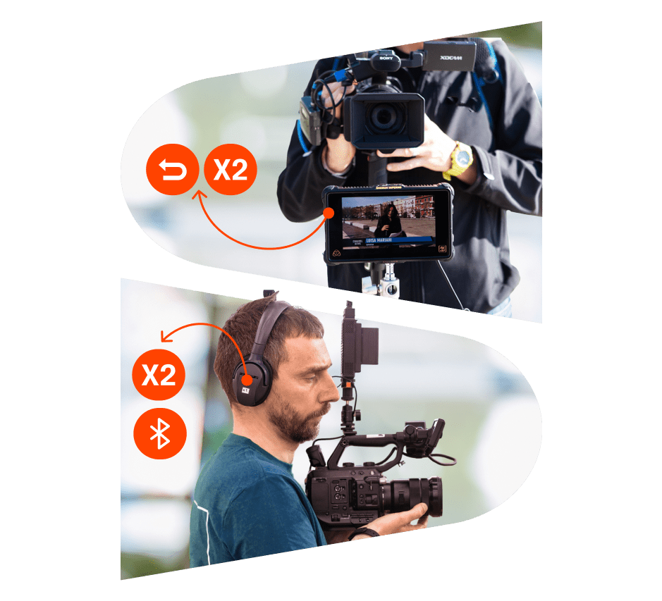 Dual Return Feeds. Dual Comms. The Studio Travels with You