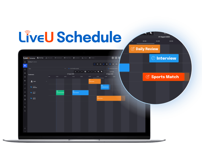 LiveU Schedule