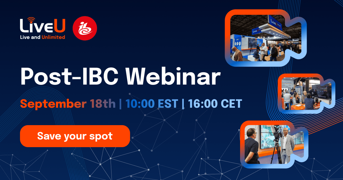 Post-IBC Webinar 2025
